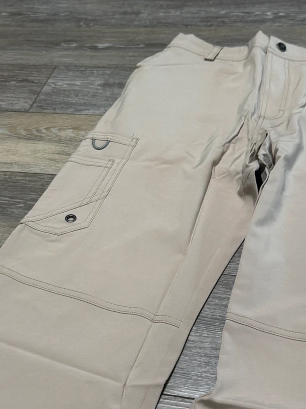 Men's Tan Utility Work Pants - Durable Straight Leg - Picture 2 of 5